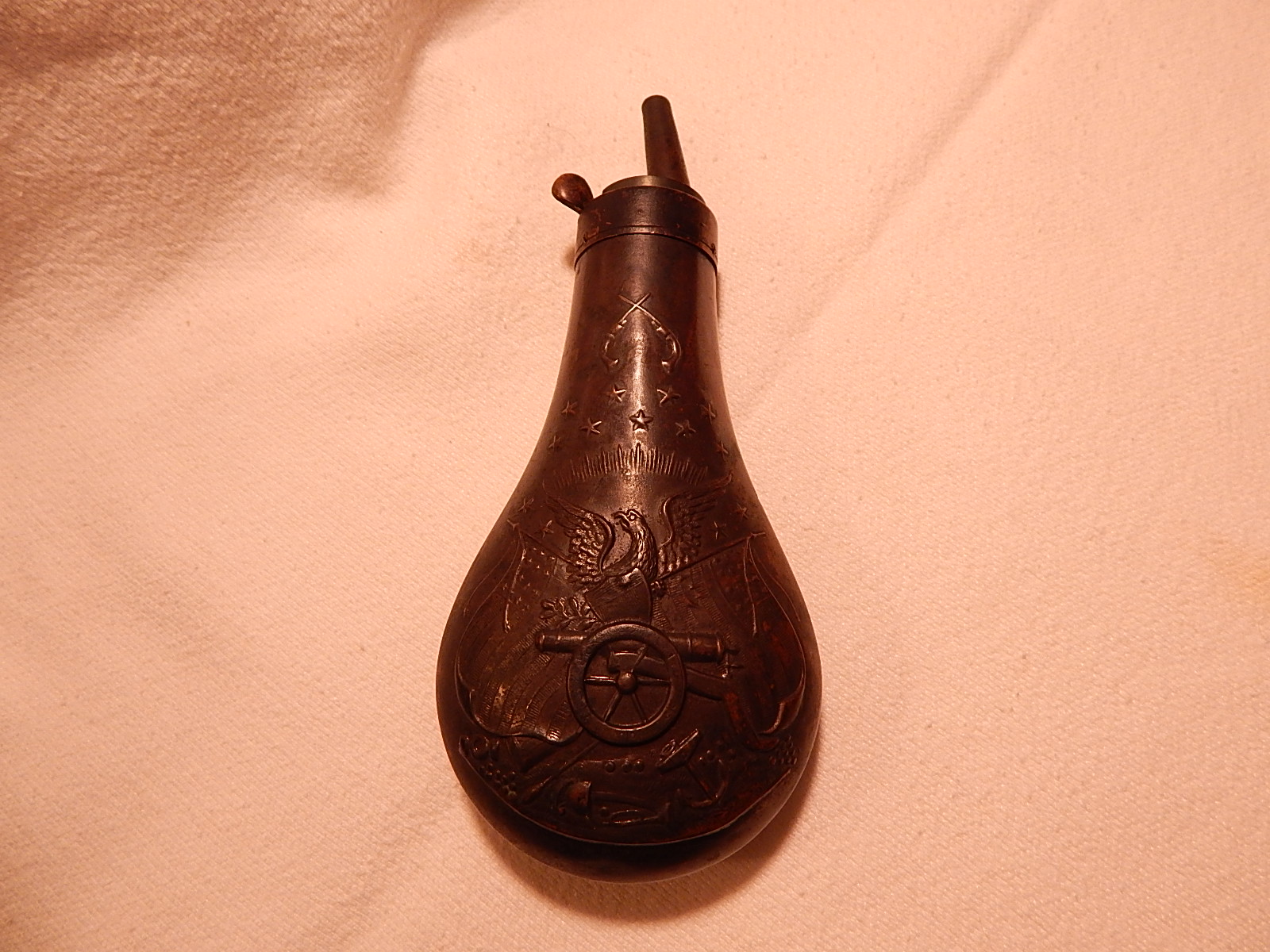 Colt Army & Navy Revolver Powder Flask – J & J Military Antiques – Guns ...