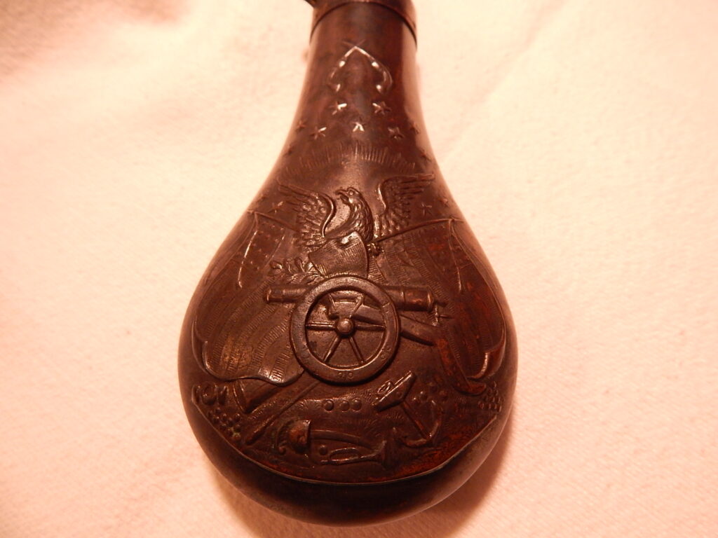 Colt Army & Navy Revolver Powder Flask – J & J Military Antiques – Guns ...