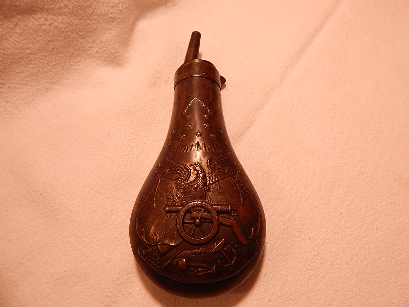 Colt Army & Navy Revolver Powder Flask – J & J Military Antiques – Guns ...