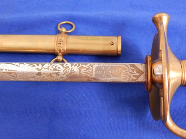 US Post Civil War Generals Sword Fancy RARE - Image 10