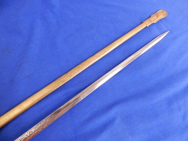 US Post Civil War Generals Sword Fancy RARE - Image 14