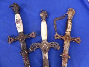 Masonic Fraternal Swords & Accoutrements
