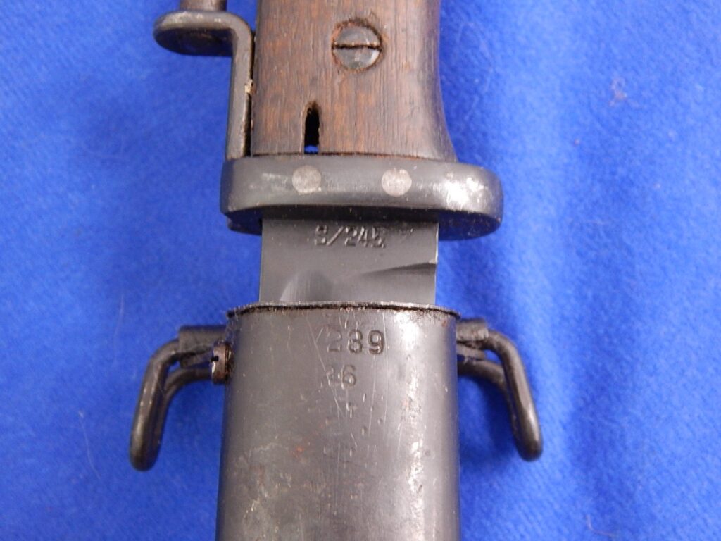 Norwegian M-1 Garand Rifle Bayonet W/S – J & J Military Antiques – Guns ...