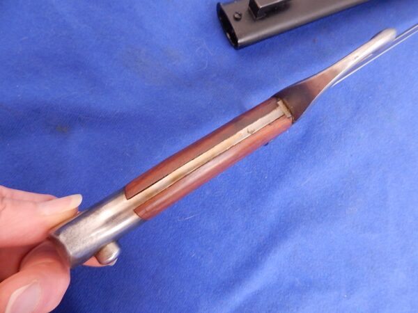 Venezuelan Manufactured German 71/84 Mauser Rifle Bayonet W/S - Image 4