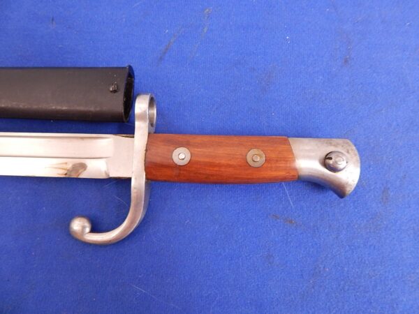 Venezuelan Manufactured German 71/84 Mauser Rifle Bayonet W/S - Image 5