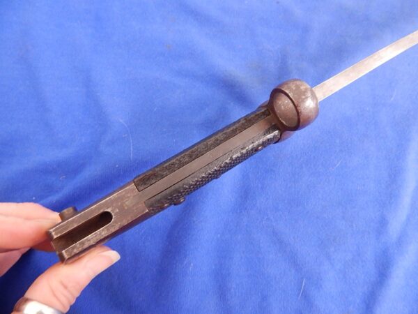 Turkish M-1874 Peabody Rifle Saber Bayonet W/S - Image 3