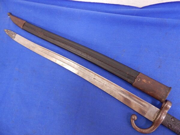 Turkish M-1874 Peabody Rifle Saber Bayonet W/S - Image 6