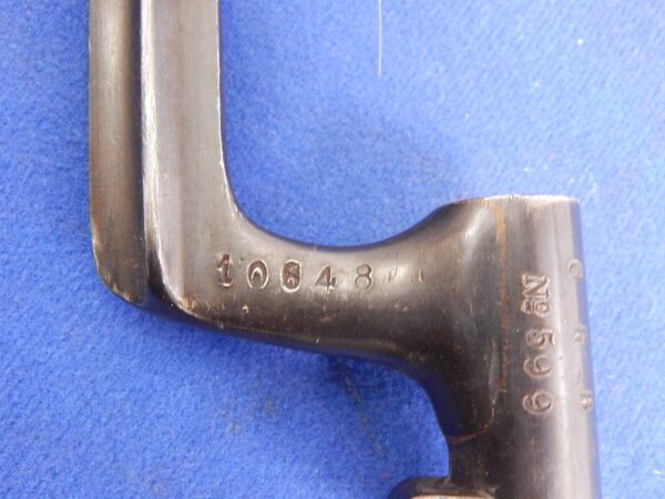 Swedish M-1867/89 Rolling Block Rifle Socket Bayonet - Image 11