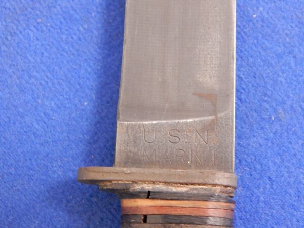 US WWII Navy MK1 Fighting Knife W/S By PAL - Image 8