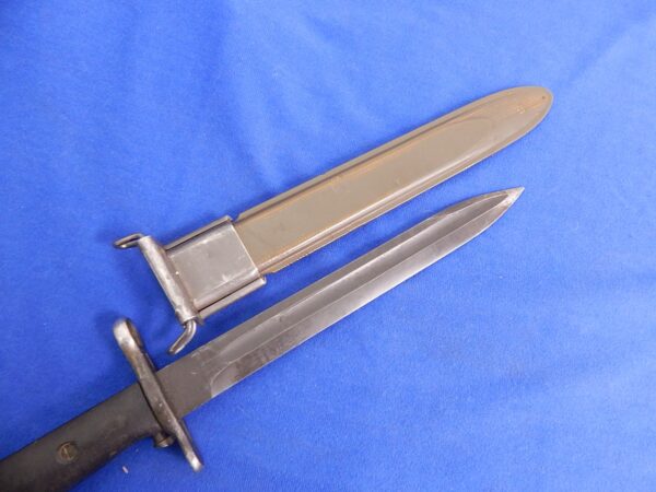 US WWII Garand Rifle 10" Bayonet W/S - Image 2