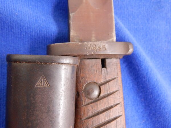 Yugoslavian M24b Mauser Rifle Bayonet W/S - Image 7