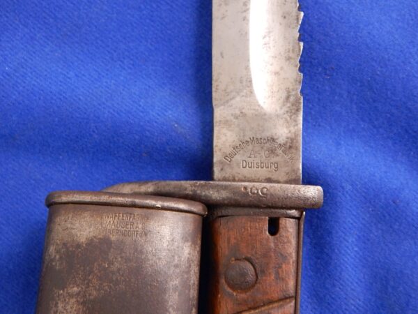 German 98/05 Sawback Bayonet W/S - Image 8