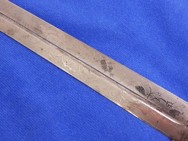 32nd Degree 1863 Dated Roby Manufactured Fraternal Sword - Image 10