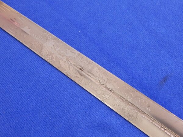 32nd Degree 1863 Dated Roby Manufactured Fraternal Sword - Image 12