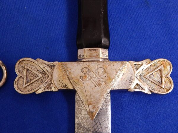 32nd Degree 1863 Dated Roby Manufactured Fraternal Sword - Image 16