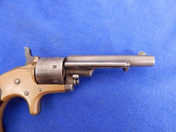 Colt Open Top 22 Caliber Revolver with Ejector Early - Image 3