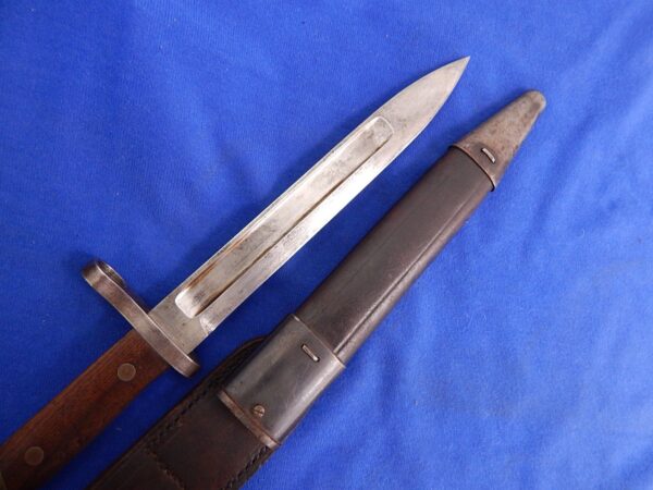 Winchester US M-1895 Lever Action Rifle Bayonet W/S - Image 3