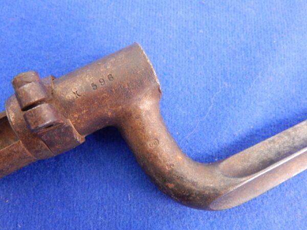 Dutch M-1871 Beaumont Rifle Socket Bayonet - Image 10