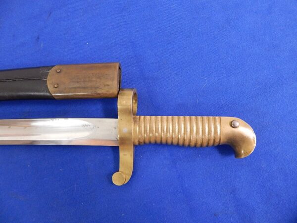 US Remington Zouave Rifle Bayonet W/S - Image 5