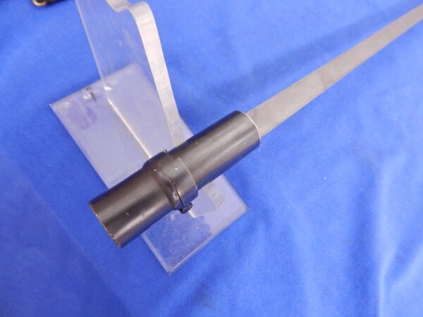US 45/70 Trapdoor Rifle Socket Bayonet in Prarie Scabbard - Image 3