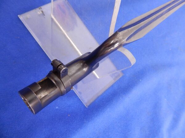 US 45/70 Trapdoor Rifle Socket Bayonet in Prarie Scabbard - Image 5