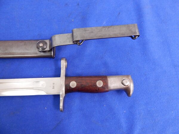 Krag Rifle Bayonet Dated 1898 - Image 5