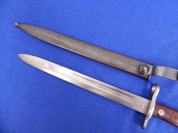 Krag Rifle Bayonet Dated 1898 - Image 6
