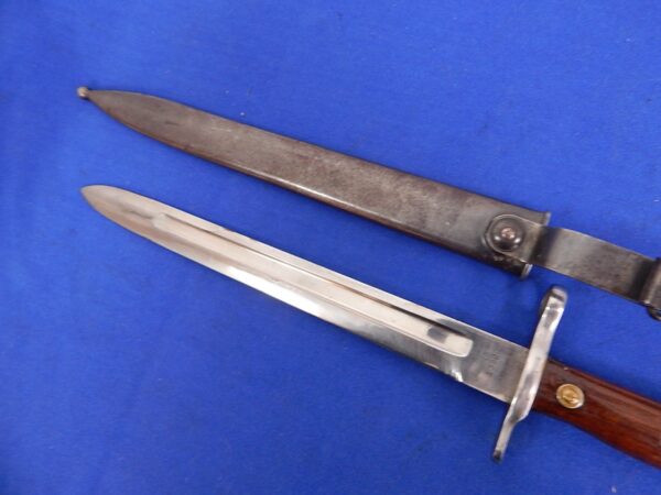 Krag Rifle Bayonet Dated 1902 New Jersey Marked - Image 6