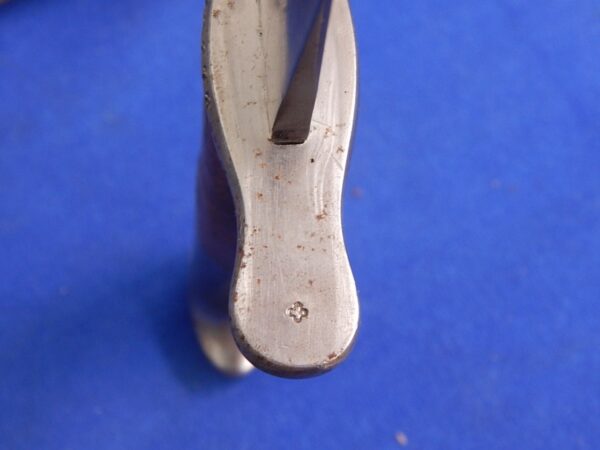 Swiss M-1906 Sawback Bayonet W/S & Frog - Image 8