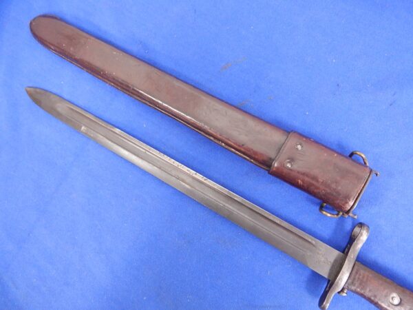 US M-1903 Springfield Rifle Bayonet W/S RIA Mfg - Image 2