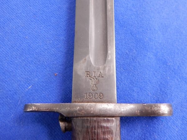 US M-1903 Springfield Rifle Bayonet W/S RIA Mfg - Image 8
