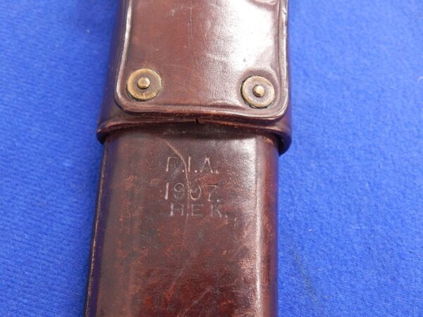 US M-1903 Springfield Rifle Bayonet W/S RIA Mfg - Image 10