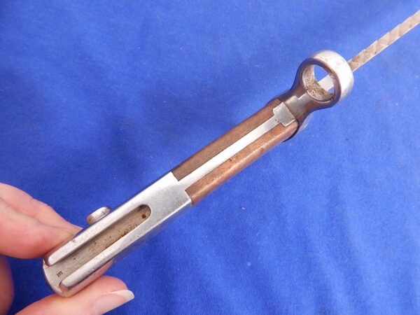 Swiss M-1914 Schmidt Rubin Sawback Bayonet W/S - Image 3