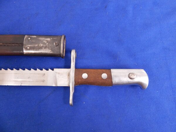 Swiss M-1914 Schmidt Rubin Sawback Bayonet W/S - Image 5