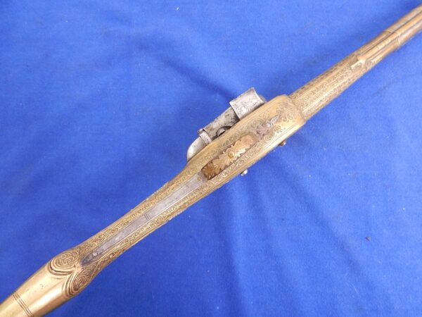Albanian Rat Tail Miquelet Pistol - Image 7