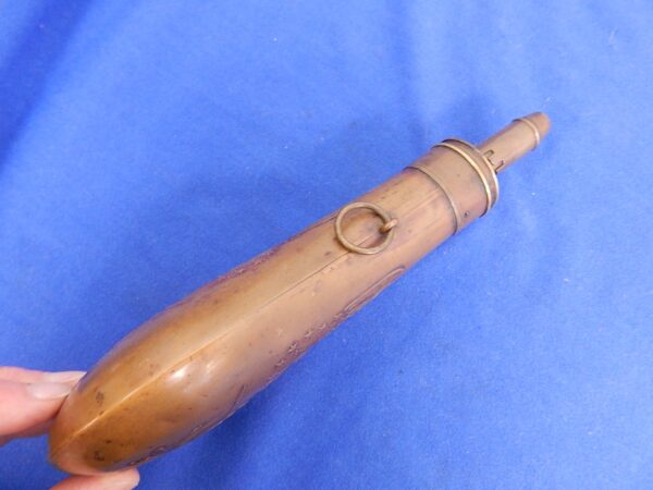 Batty 1856 Dated Peace Powder Flask - Image 5