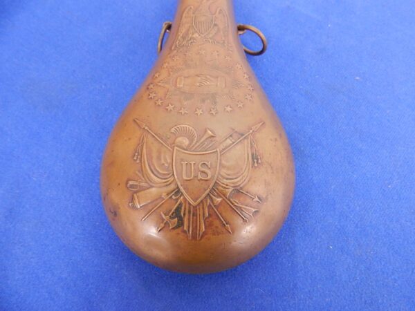 Batty 1856 Dated Peace Powder Flask - Image 7