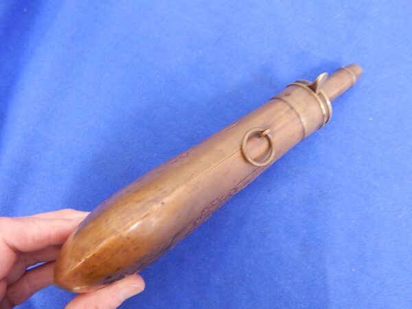 Batty 1856 Dated Peace Powder Flask - Image 10
