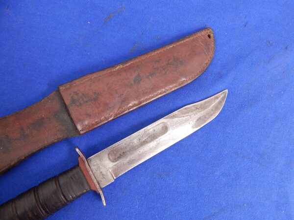 US Marine Corps Ka-Bar 1st Type Fighting Knife W/S - Image 2