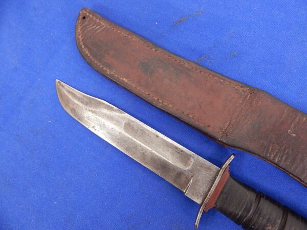 US Marine Corps Ka-Bar 1st Type Fighting Knife W/S - Image 6