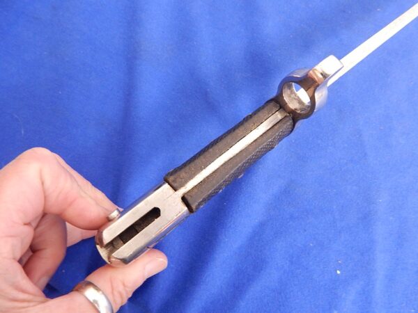 German M-1871 Jager Rifle Engraved Dress Bayonet - Image 3