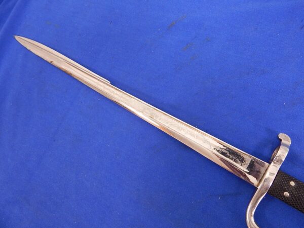 German M-1871 Jager Rifle Engraved Dress Bayonet - Image 6