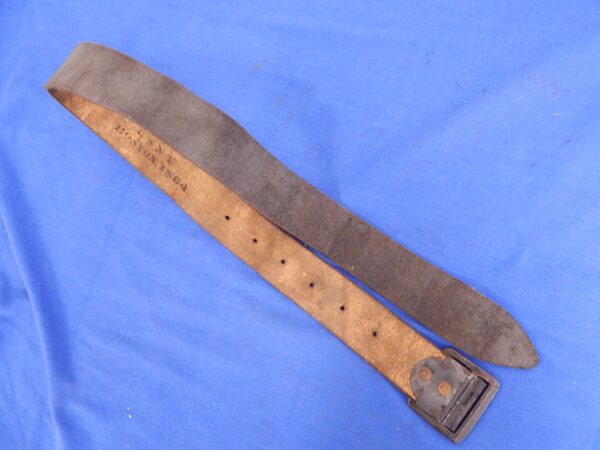 US Navy Yard Boston 1864 Dated Belt & Buckle - Image 3