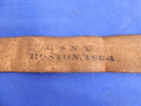 US Navy Yard Boston 1864 Dated Belt & Buckle - Image 4