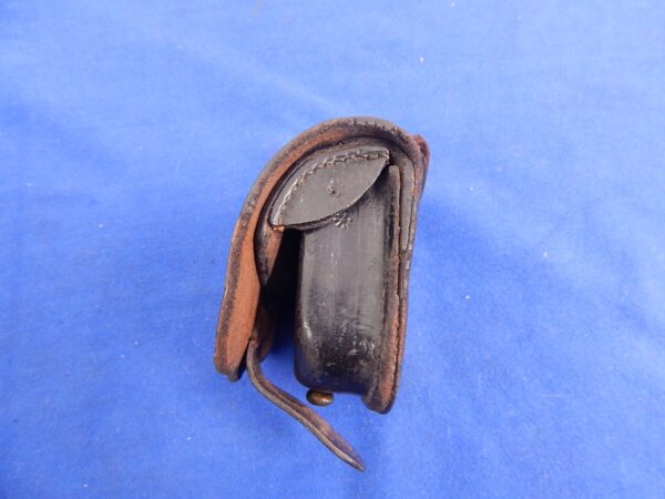 US Navy Yard Boston Early War Cap Box - Image 6