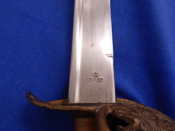 Prussian Land Gendarmerie Short Sword W/S - Image 6