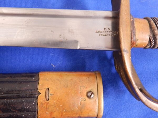 Prussian Land Gendarmerie Short Sword W/S - Image 8