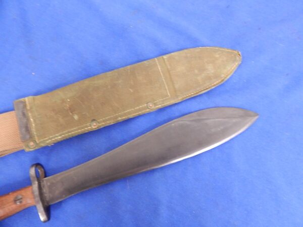Australian M-1944 SMLE Bolo Machete Bayonet W/S - Image 2