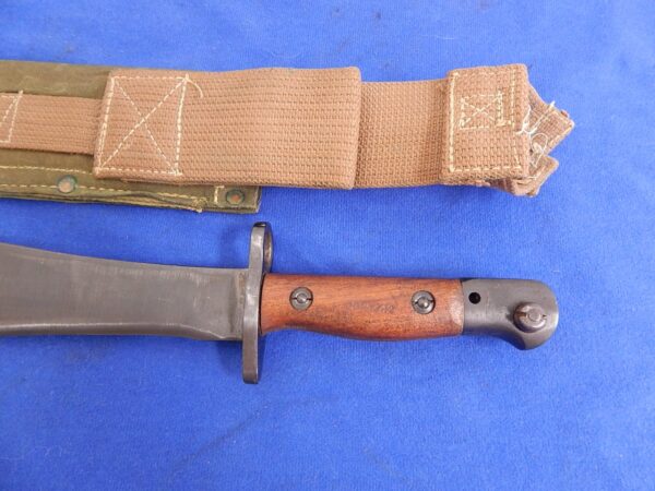 Australian M-1944 SMLE Bolo Machete Bayonet W/S - Image 5