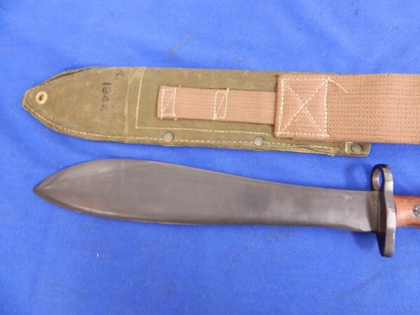 Australian M-1944 SMLE Bolo Machete Bayonet W/S - Image 6